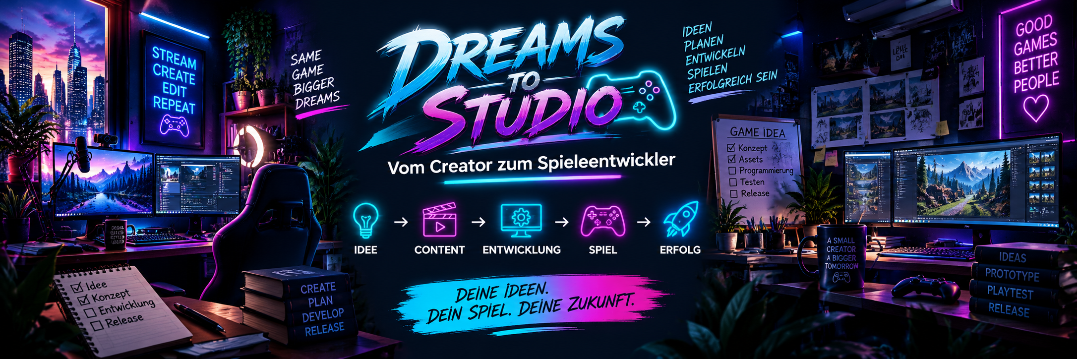 Dreams to Studio – Vom Creator zum Spieleentwickler