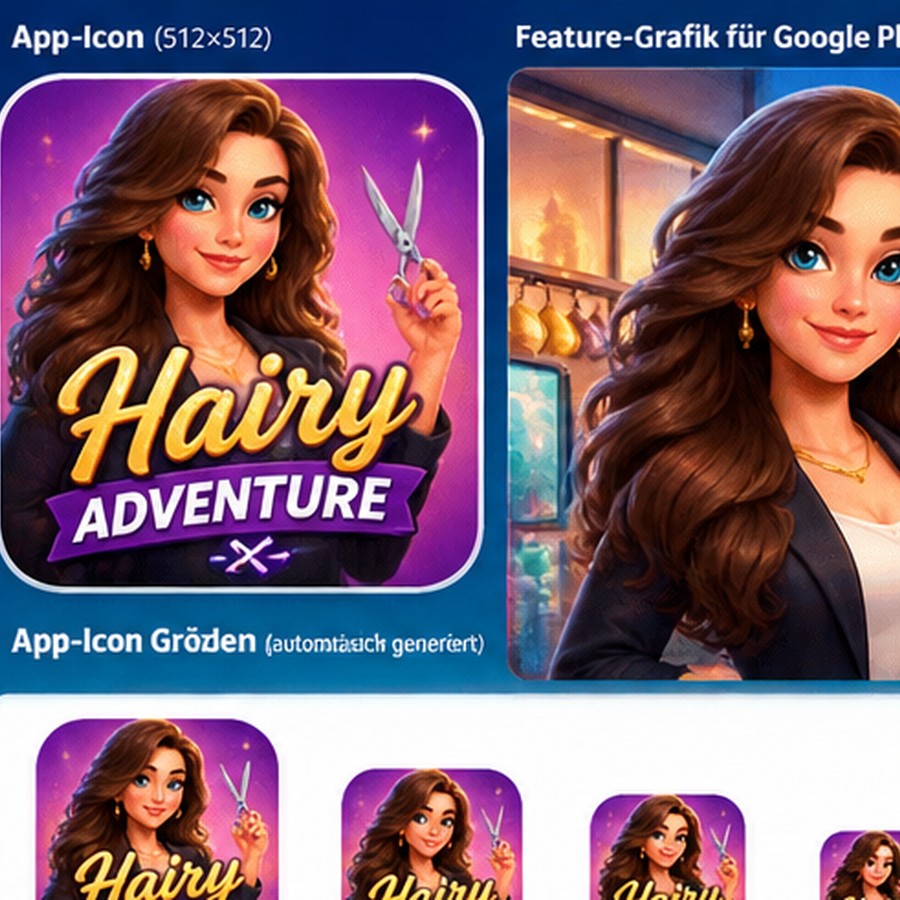 HairyAdventure Logo und Artwork